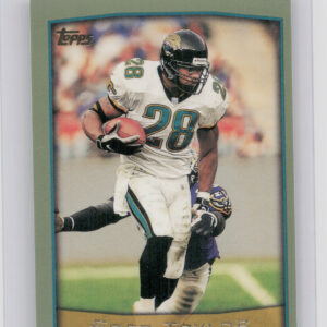 1999 Topps Fred Taylor #25 Jaguars