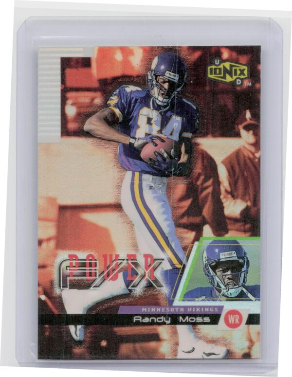 1999 UD Ionix Randy Moss #P2 Vikings Power F/X
