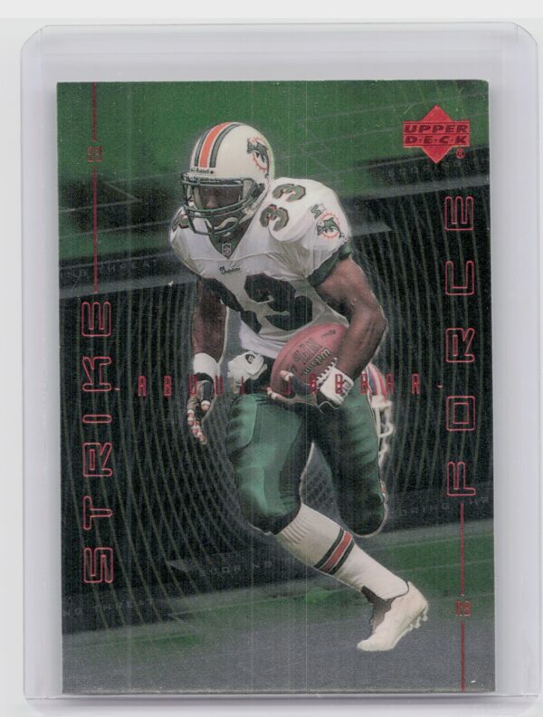 1999 Upper Deck Karim Abdul-Jabbar #SF6 Dolphins Strike Force