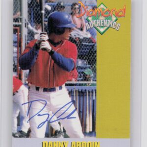2000 Diamond Authentics Autographs Danny Ardoin AU SN3250 #21 Canadians