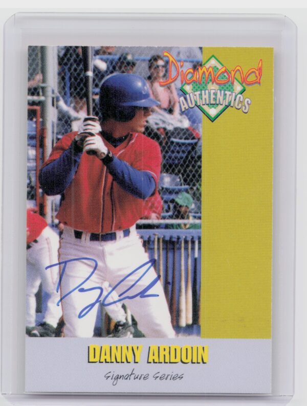 2000 Diamond Authentics Autographs Danny Ardoin AU SN3250 #21 Canadians