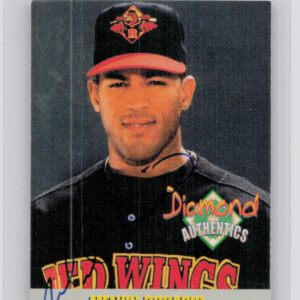 2000 Diamond Authentics Autographs Melvin Rosario AU SN3250 #5 Wings