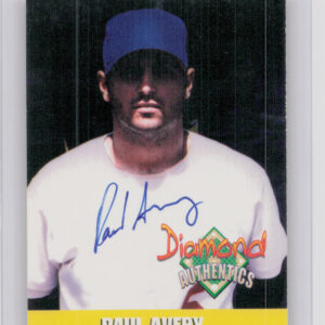 2000 Diamond Authentics Autographs Paul Avery AU SN3250 #7 Dodgers