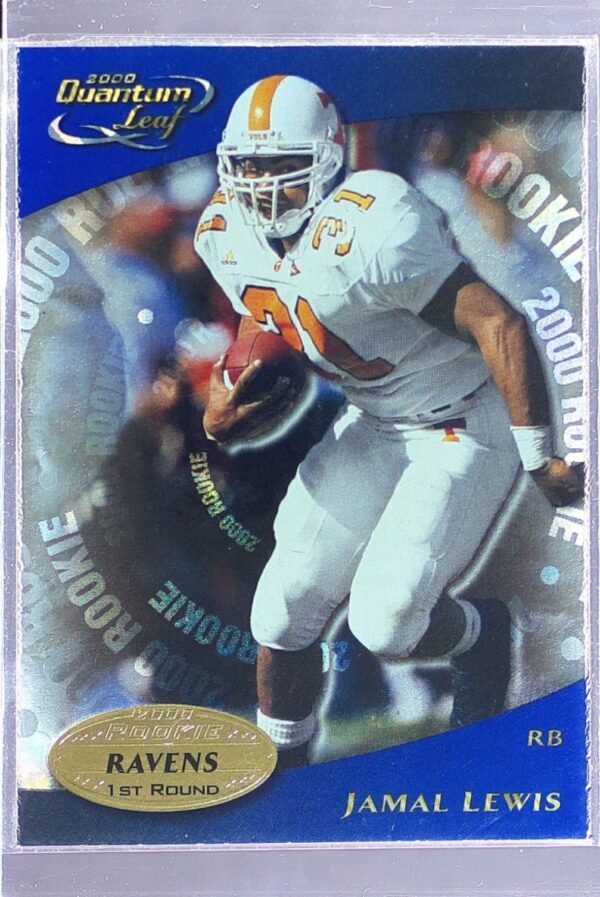 2000 Quantum Leaf Jamal Lewis RC #311 Ravens