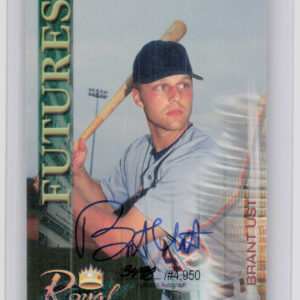 2000 Royal Rookies Futures Brant Ust AU SN4950 #35 Tigers Autographs