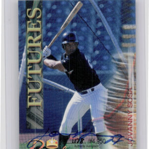 2000 Royal Rookies Futures Jovanny Sosa AU SN4950 #12 Crawdads Autographs