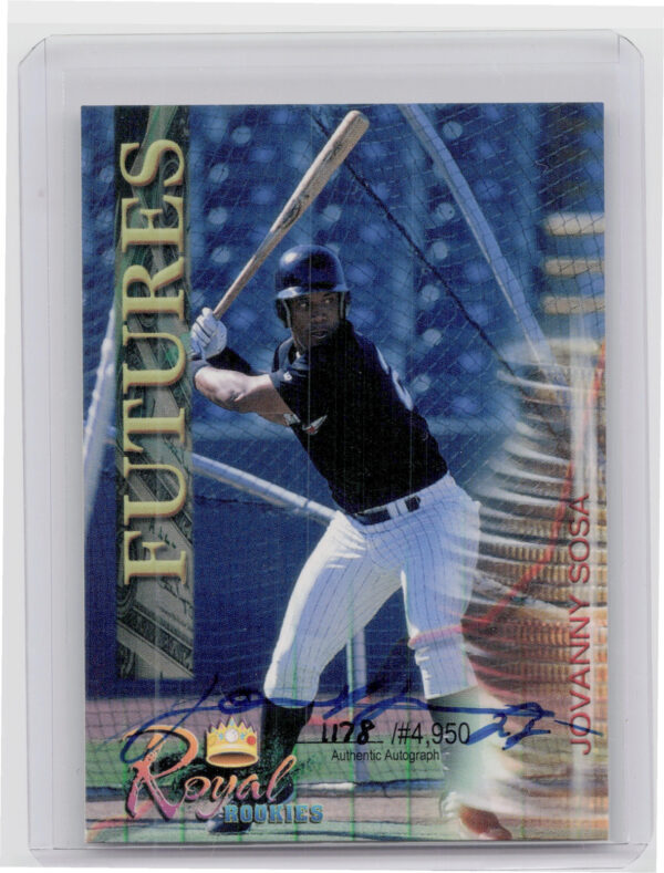 2000 Royal Rookies Futures Jovanny Sosa AU SN4950 #12 Crawdads Autographs