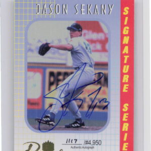 2000 Royal Rookies Jason Sekany AU SN4950 #6 Sox Autographs