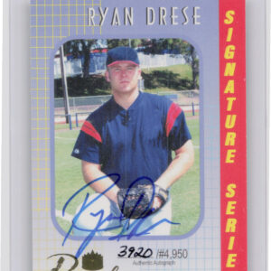 2000 Royal Rookies Ryan Drese AU SN4950 #39 Indians Autographs