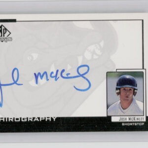 2000 SP Top Prospects Josh McKinley AU #JM Crocs Chirography