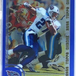 2000 Topps Eddie George #CP6 Titans 2000 Topps Chrome Previews