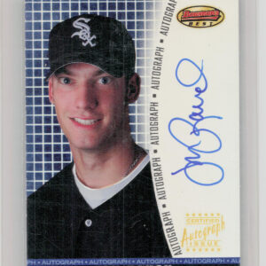 2001 Bowman's Best Jon Rauch AU #BBA-JR Sox Autographs