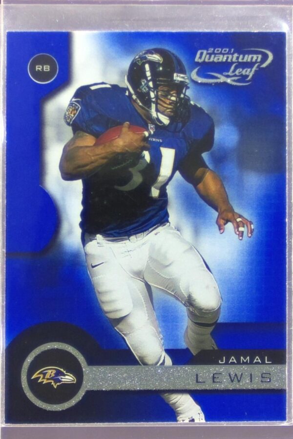2001 Quantum Leaf Jamal Lewis #12 Ravens