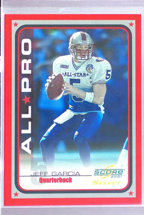 2001 Score Select Jeff Garcia /325 All Pro #232 49ers