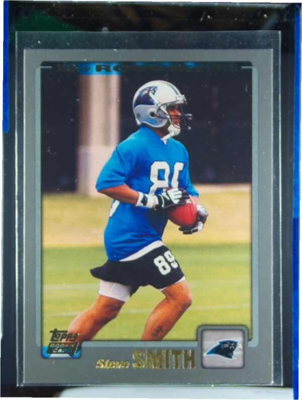2001 Topps Steve Smith RC #321 Panthers
