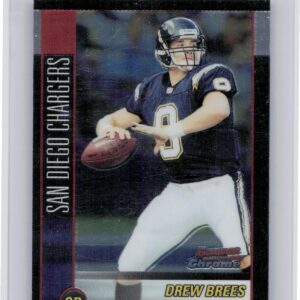 2002 Bowman Chrome Drew Brees #2 Chargers