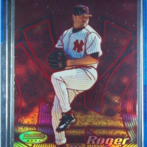 2002 Bowman's Best Roger Clemens Red SN200 #22 Yankees