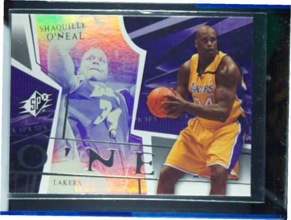 2003-04 SPx Shaquille O'Neal #36 Lakers