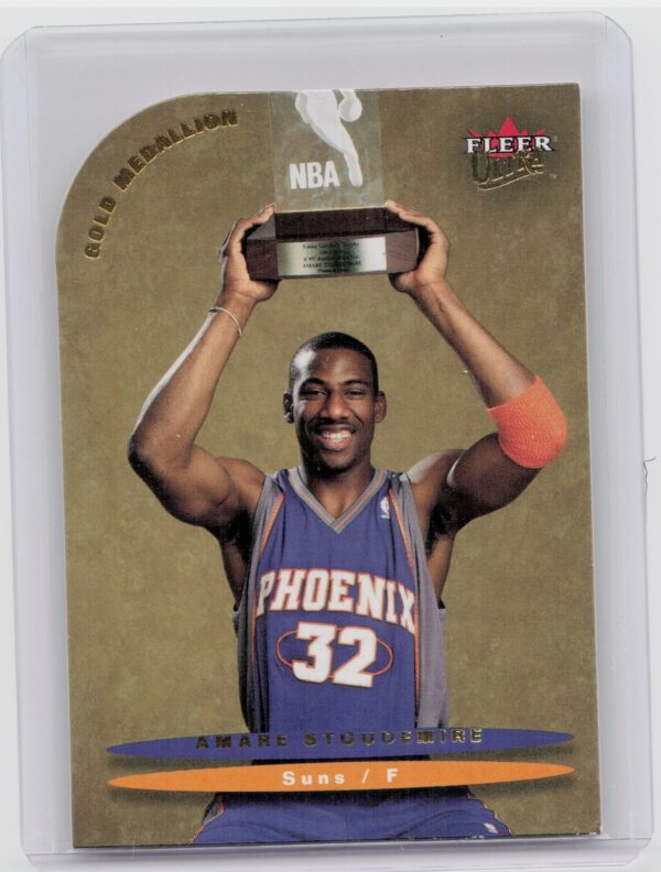 2003-04 Ultra Amare Stoudemire Gold Medallion #66 Suns