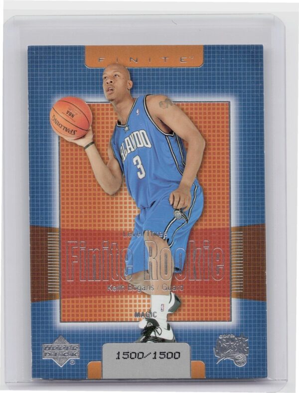 2003-04 Upper Deck Finite Keith Bogans SN1500 RC #211 Magic
