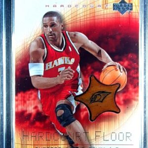 2003-04 Upper Deck Hardcourt Shareef Abdur-Rahim Relic #SA-F Hawks Floor
