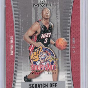 2003-04 Upper Deck MVP Dwyane Wade #SN85 Heat Sportsnut Fantasy