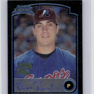 2003 Bowman Chrome Darrell Rasner AU RC #350 Expos