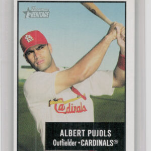 2003 Bowman Heritage Albert Pujols #100 Cardinals