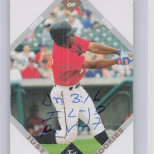 2003 Just Rookies Ramon Nivar AU SN375 #53 Rangers Autographs