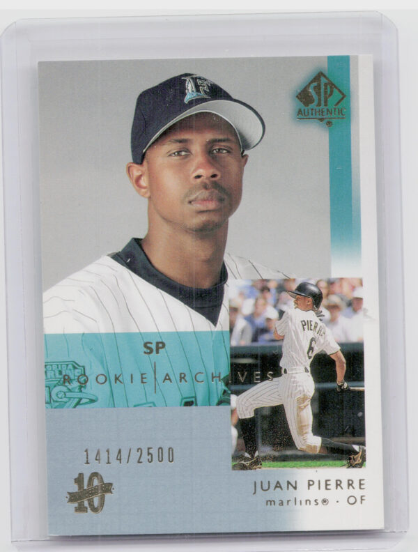 2003 SP Authentic Juan Pierre SN2500 #117 Marlins