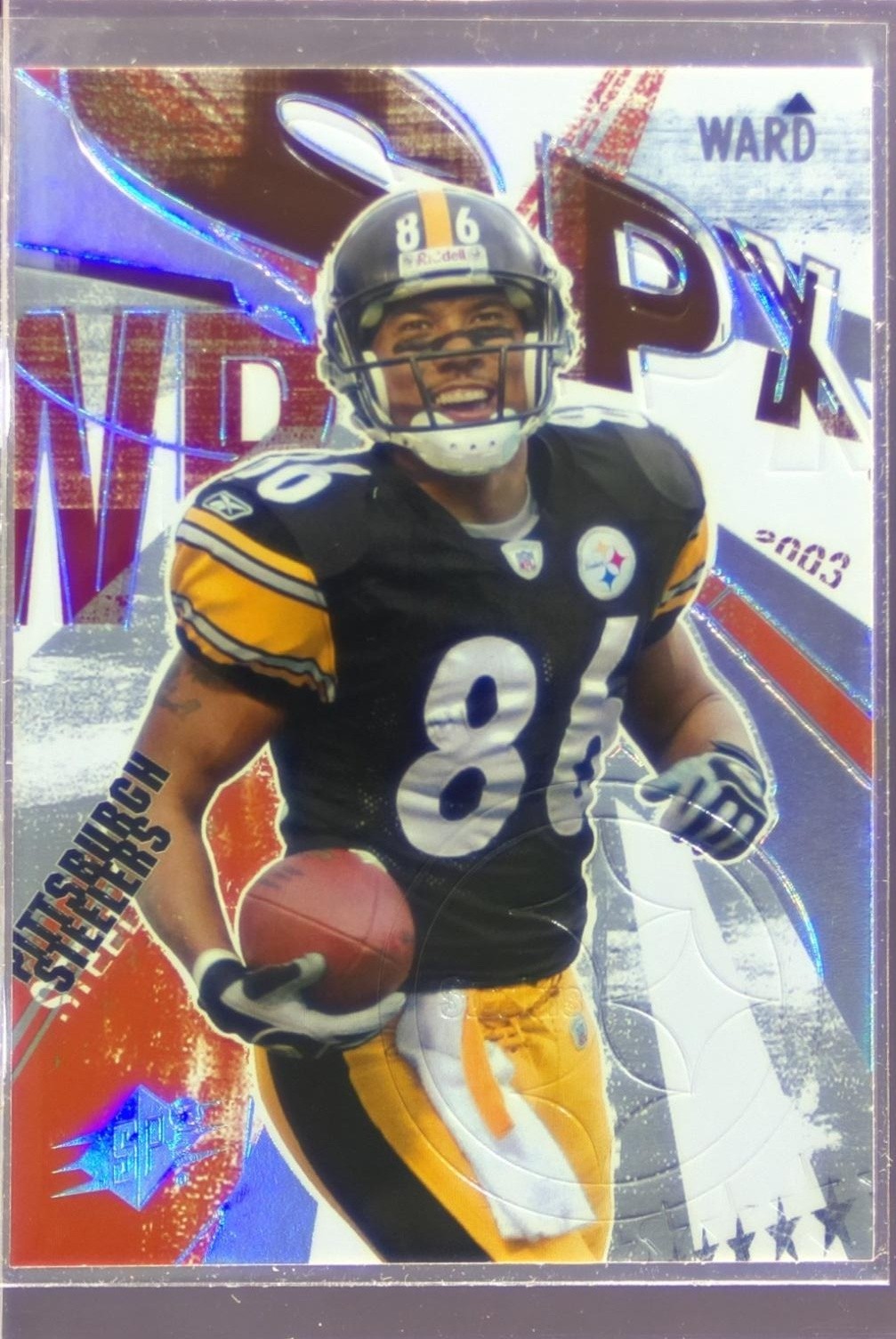 2003 SPx Hines Ward #58 Steelers