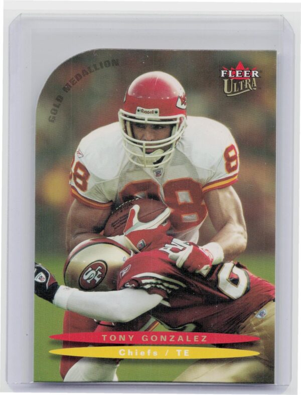 2003 Ultra Tony Gonzalez Gold Medallion #125 Chiefs