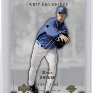 2003 Upper Deck Sweet Spot Kyle Snyder SN2003 #174 Royals
