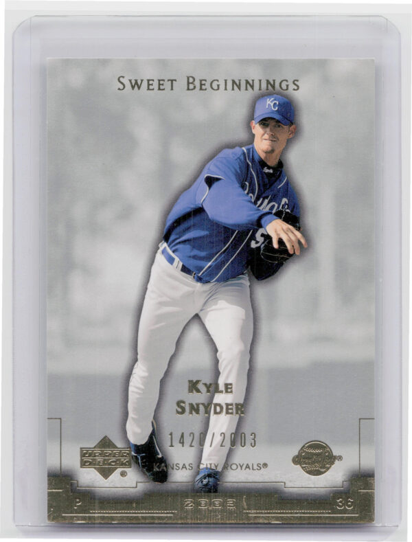2003 Upper Deck Sweet Spot Kyle Snyder SN2003 #174 Royals