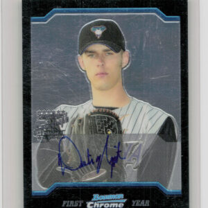 2004 Bowman Chrome Dustin Nippert AU RC #344 Diamondbacks