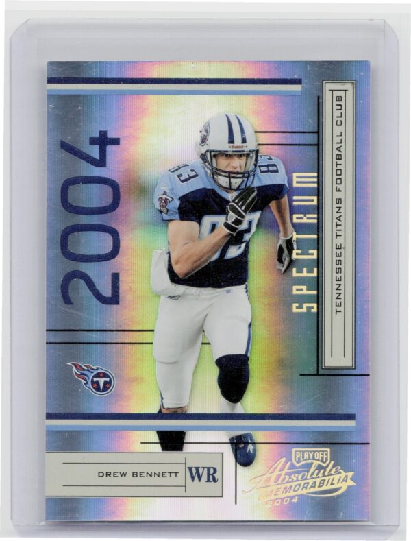 2004 Playoff Absolute Memorabilia Drew Bennett Spectrum /100 #141 Titans