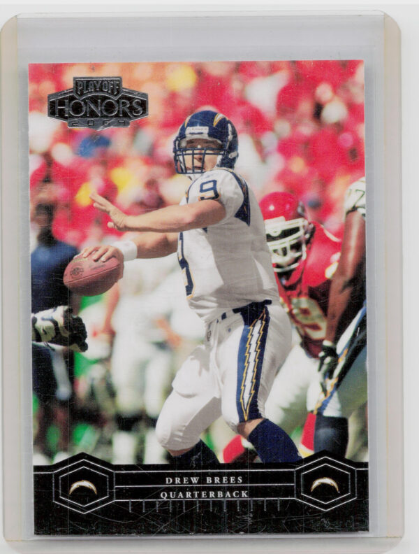 2004 Playoff Honors Drew Brees #79 Chargers