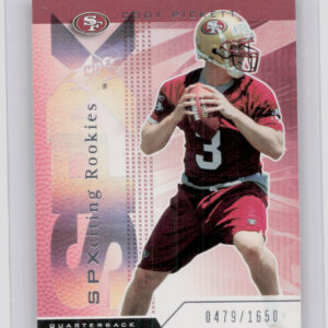2004 SPx Cody Pickett SN1650 RC #142 49ers