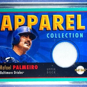 2004 UD Play Ball Rafael Palmeiro JSY #AC-RP Orioles Apparel Collection