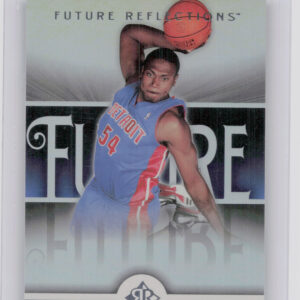 2005-06 Upper Deck Reflections Jason Maxiell SN1499 RC #105 Pistons