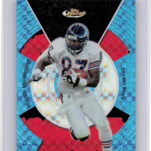 2005 Finest Muhsin Muhammad Blue Xfractors /150 #1 Bears