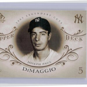 2005 SP Legendary Cuts Joe DiMaggio #40 Yankees