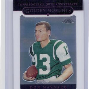 2005 Topps Chrome Don Maynard #163 Jets