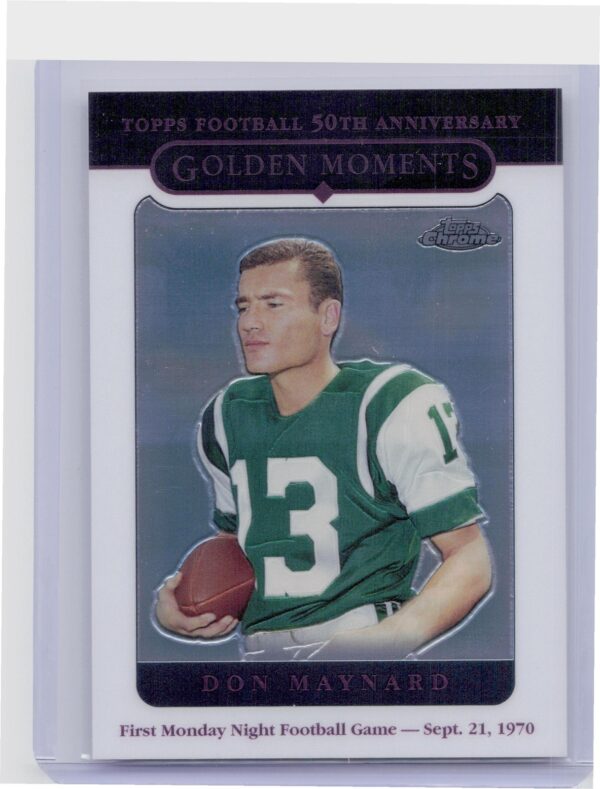 2005 Topps Chrome Don Maynard #163 Jets
