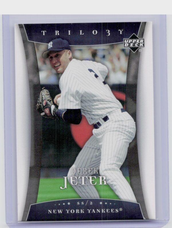 2005 Upper Deck Trilogy Derek Jeter #27 Yankees