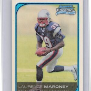 2006 Bowman Chrome Laurence Maroney Refractors #270 Patriots