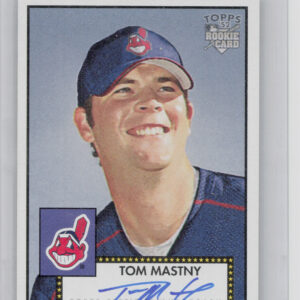 2006 Topps '52 Rookies Tom Mastny AU #52S-TM Indians Signatures