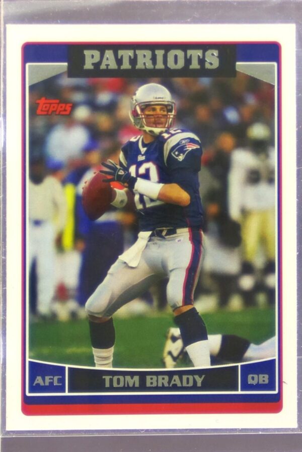 2006 Topps Tom Brady #150 Patriots