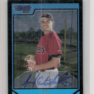 2007 Bowman Chrome Paul Estrada AU #BC253 Astros Prospects