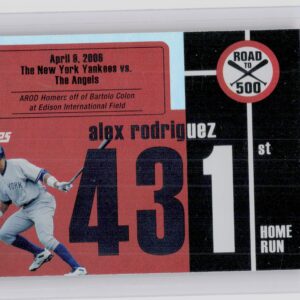2007 Bowman Draft Picks & Prospects Alex Rodriguez #ARHR431 Yankees Alex Rodrigu